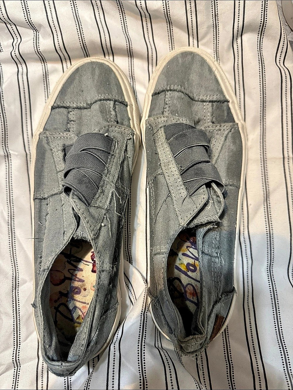 Blowfish Malibu Play Slip-On Sneaker Gray Sneakers